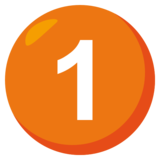 Digit One on JoyPixels 3.1