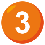 Digit Three on JoyPixels 3.1